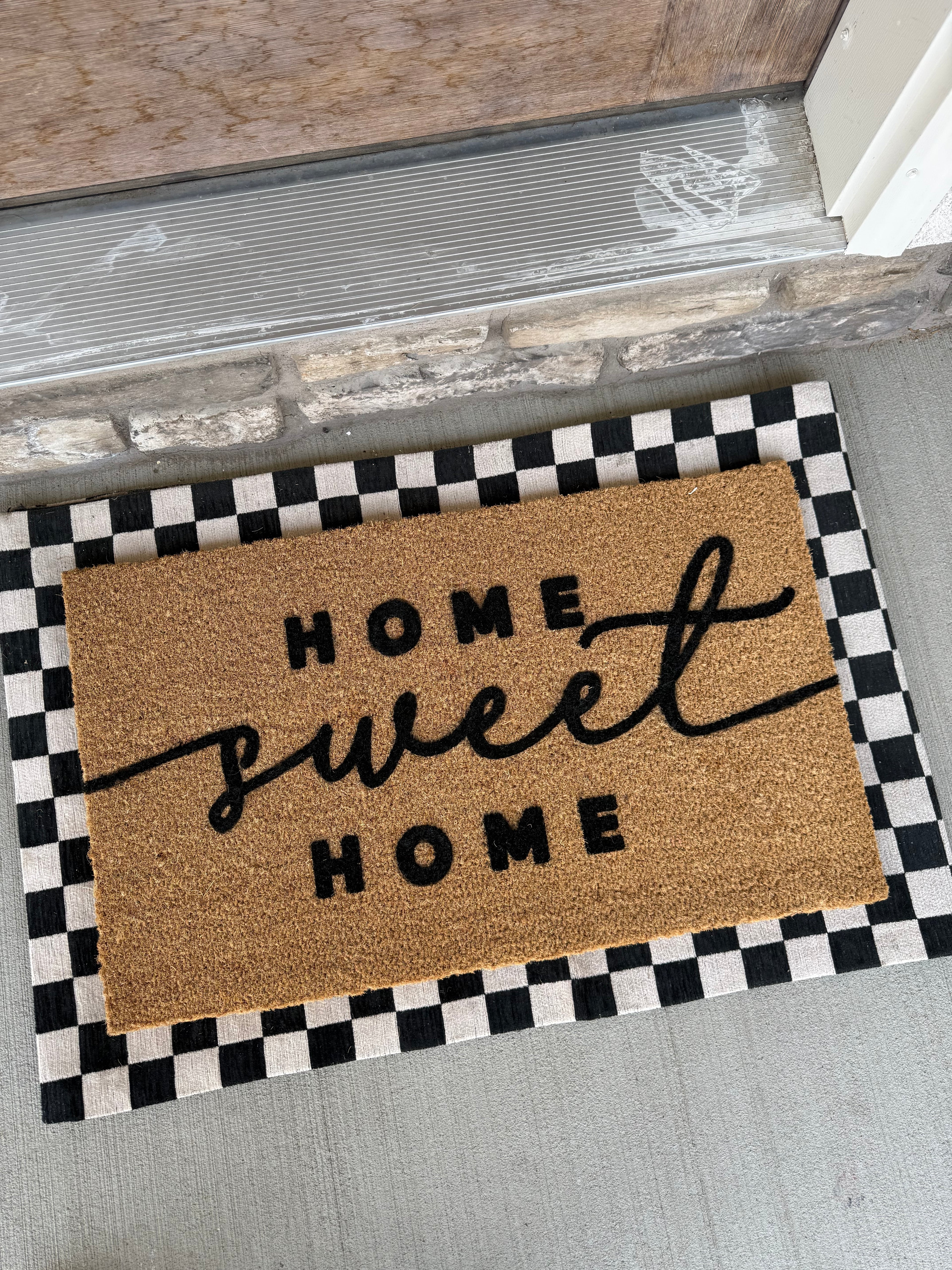 Home Sweet Home Custom Door mat | Welcome Mat | House warming gift | Rug