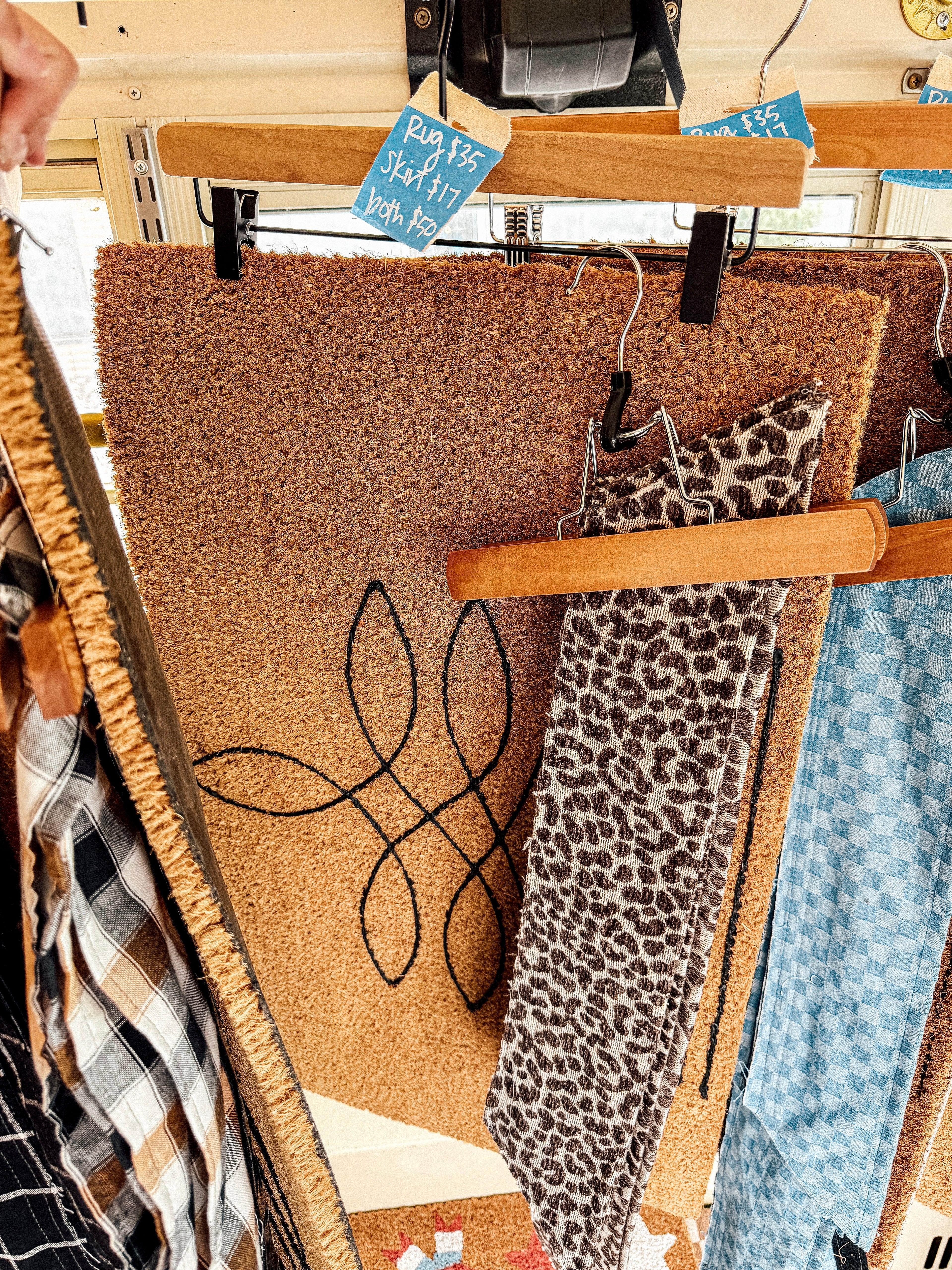 Rug Skirt | Western Collection | Rug Border | Doormat Layering | Custom Doormat Border | Housewarming Gift | Realtor Closing Gift | Best Friend Gift