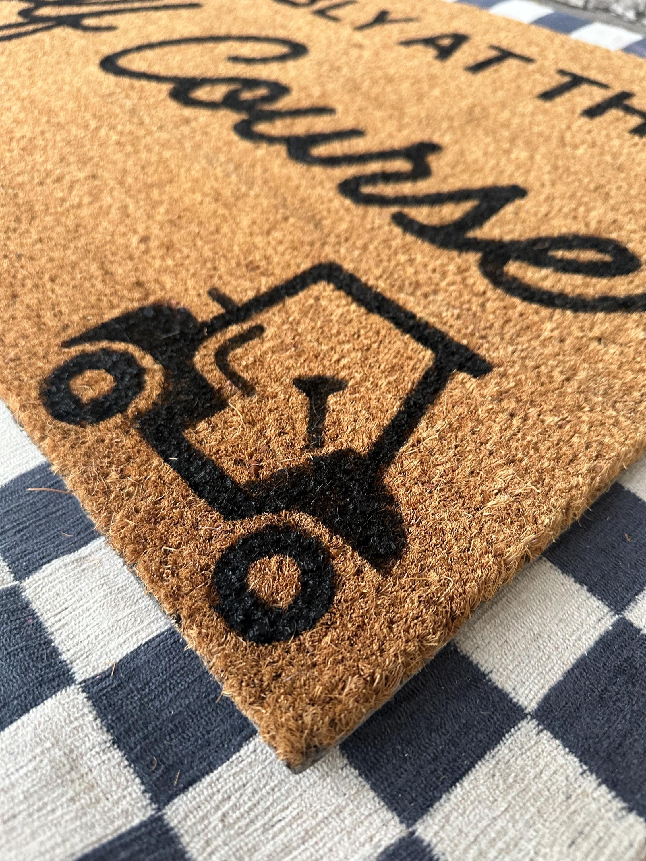 Probably At The Golf Course Doormat