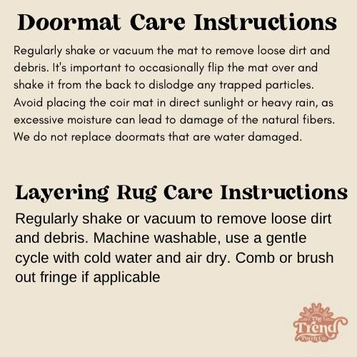 Please Remove Your Shoes Doormat | Custom Doormat | 18X30 Coir Rug