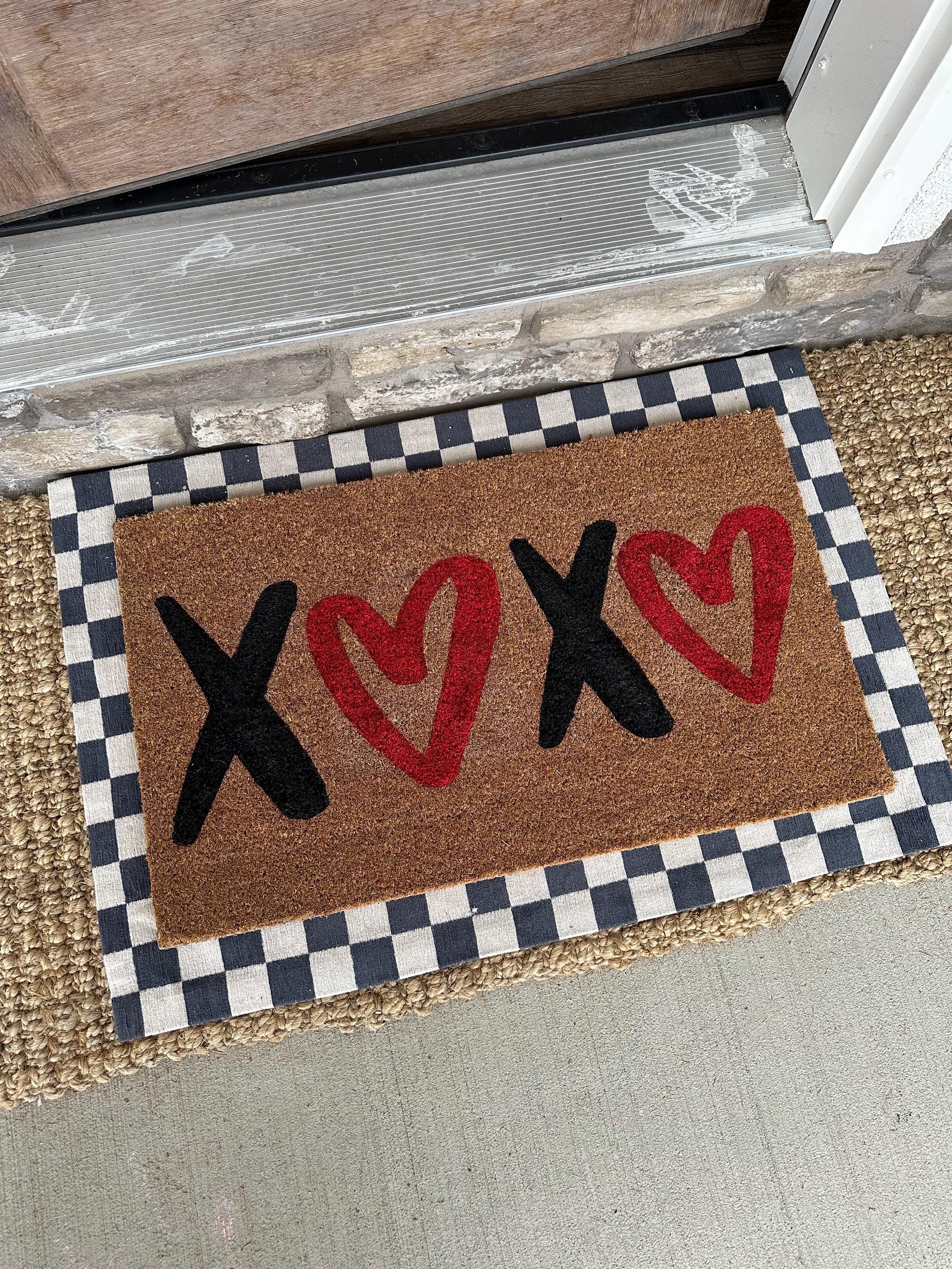 Valentines Day Decor | Valentines Day Door Mat |Valentines Rug