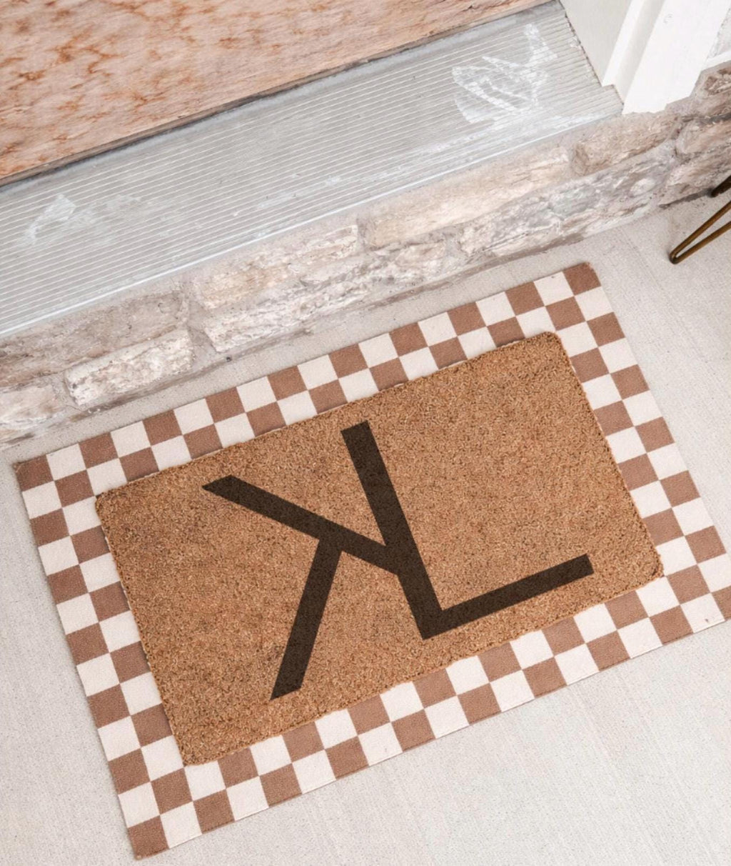 Custom Cattle Brand Doormat, 18”x30”