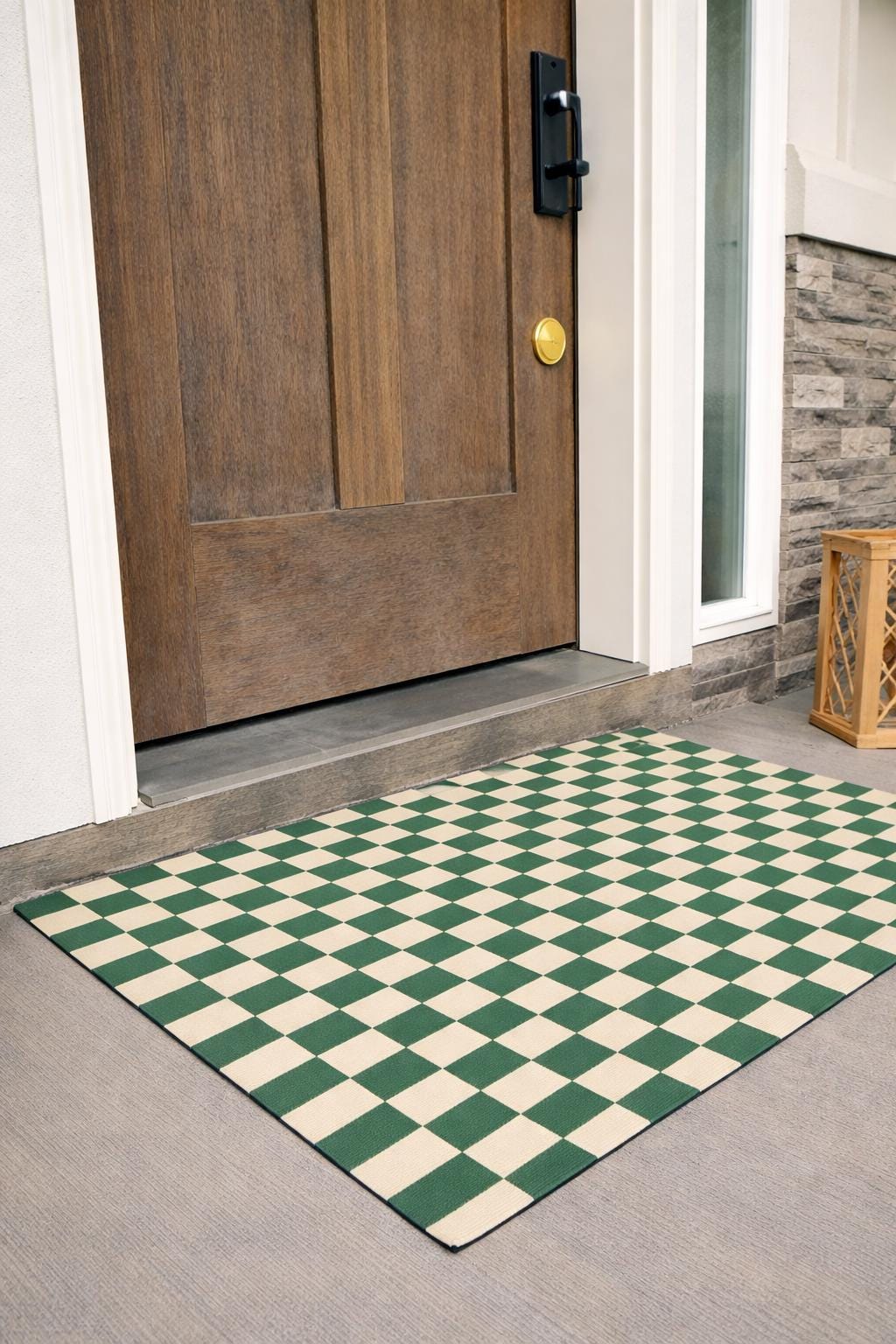 Dr. Pepper Custom Door mat & Layering Rug, non-slip backing, Hand painted, thoughtfully curated gift, porch decor bundle