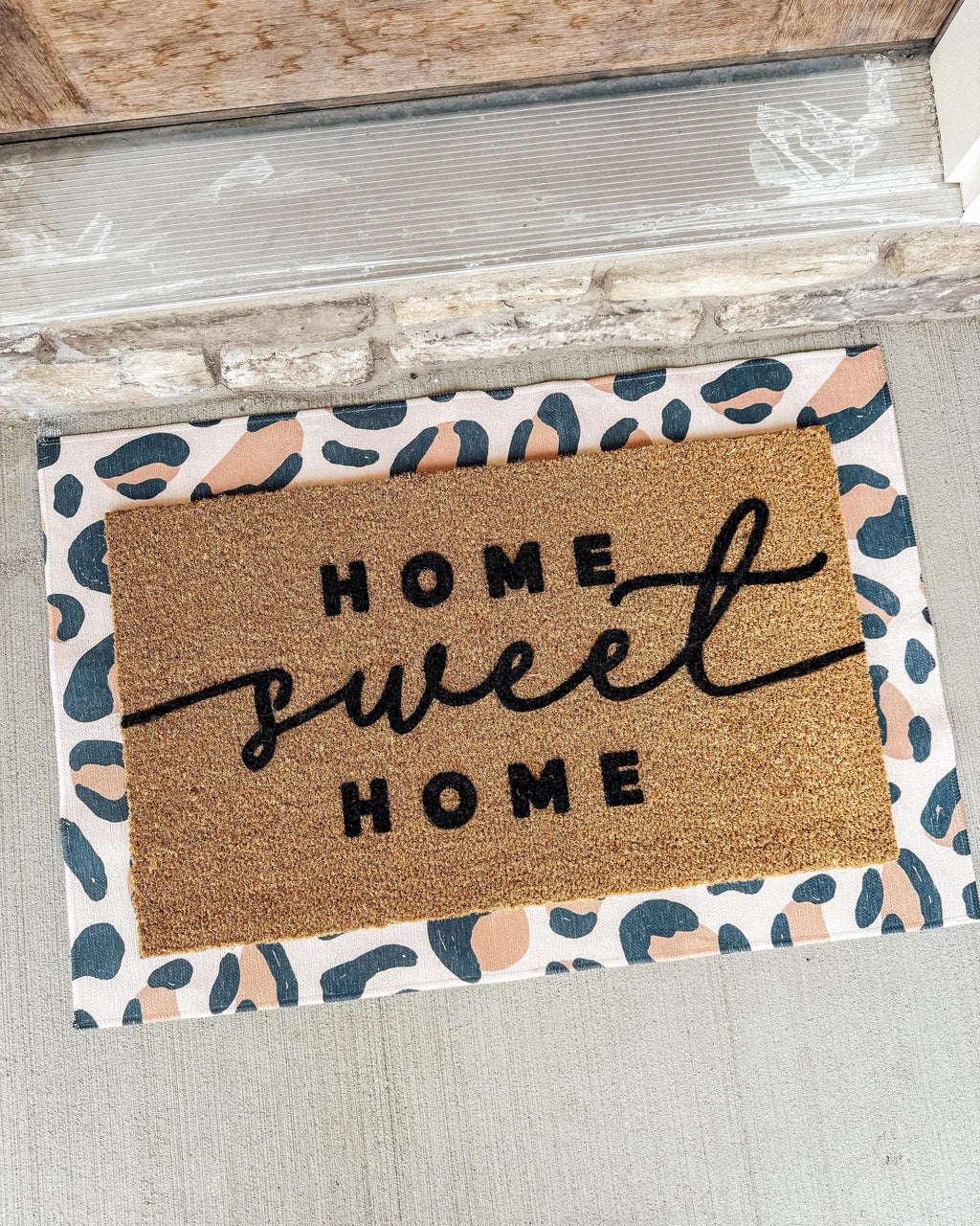 Home Sweet Home Custom Door mat | Welcome Mat | House warming gift | Rug