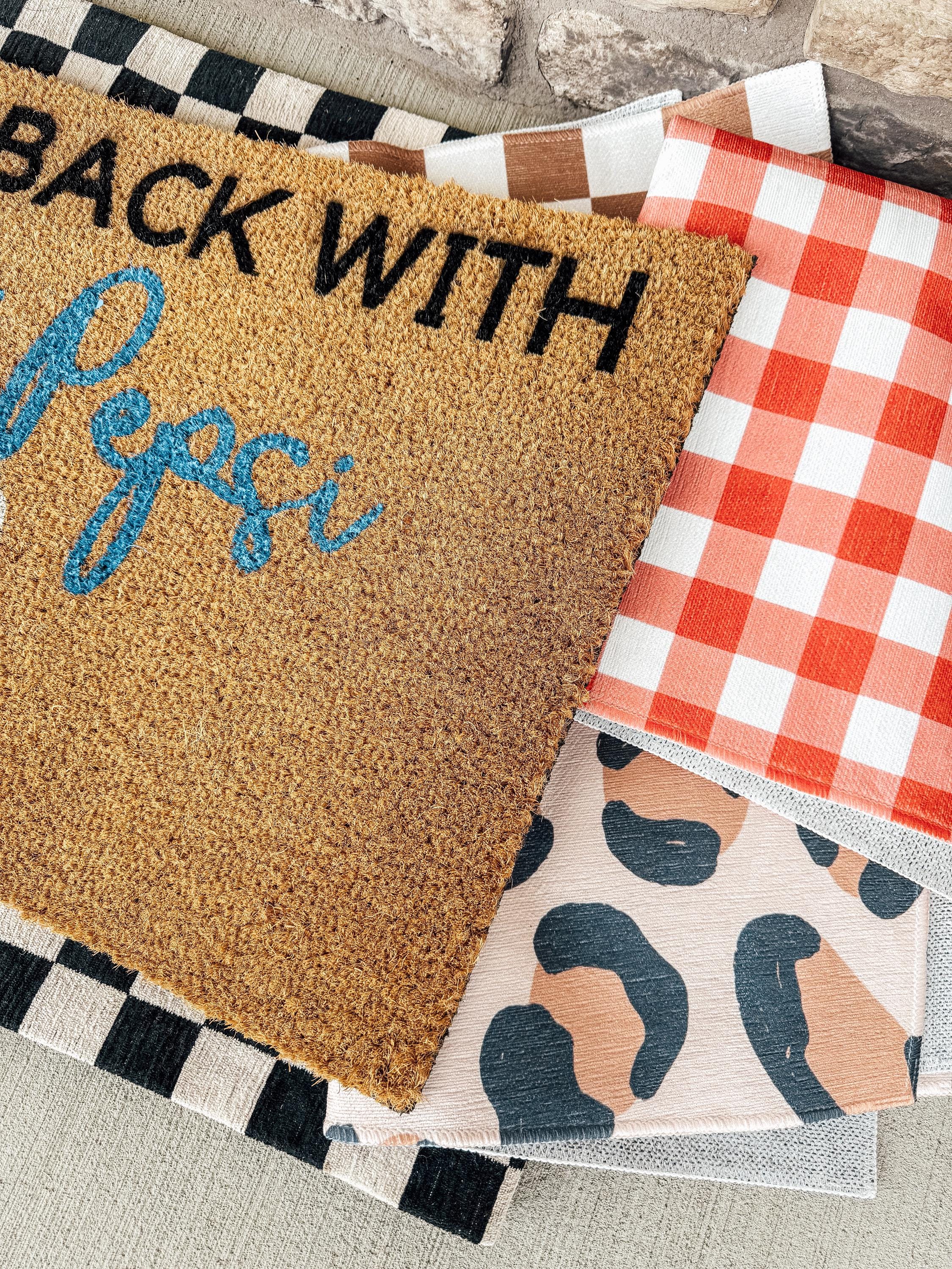 Come Back With Diet Pepsi Custom Door Mat | Gift for friend