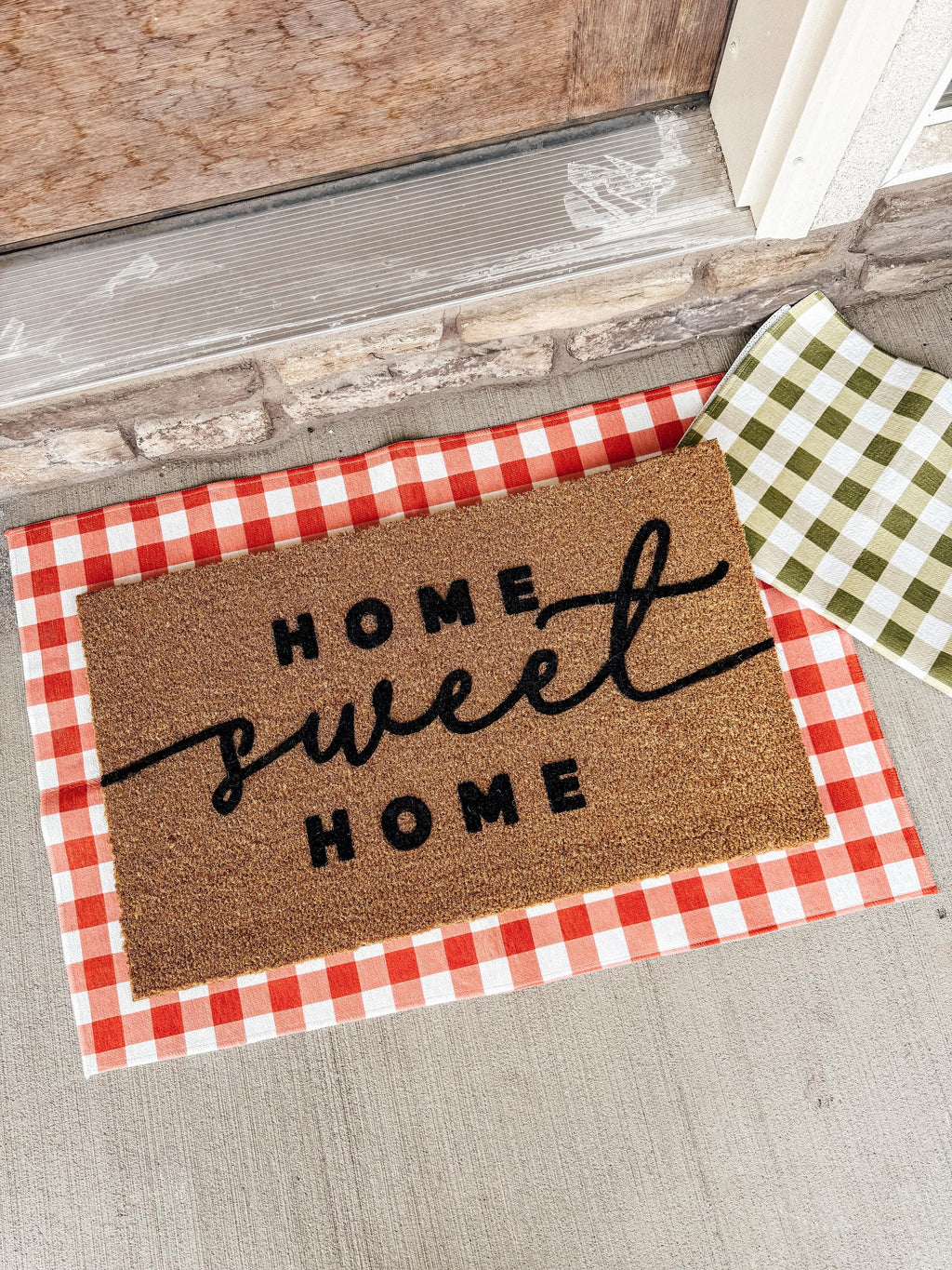 Home Sweet Home Custom Door mat | Welcome Mat | House warming gift | Rug
