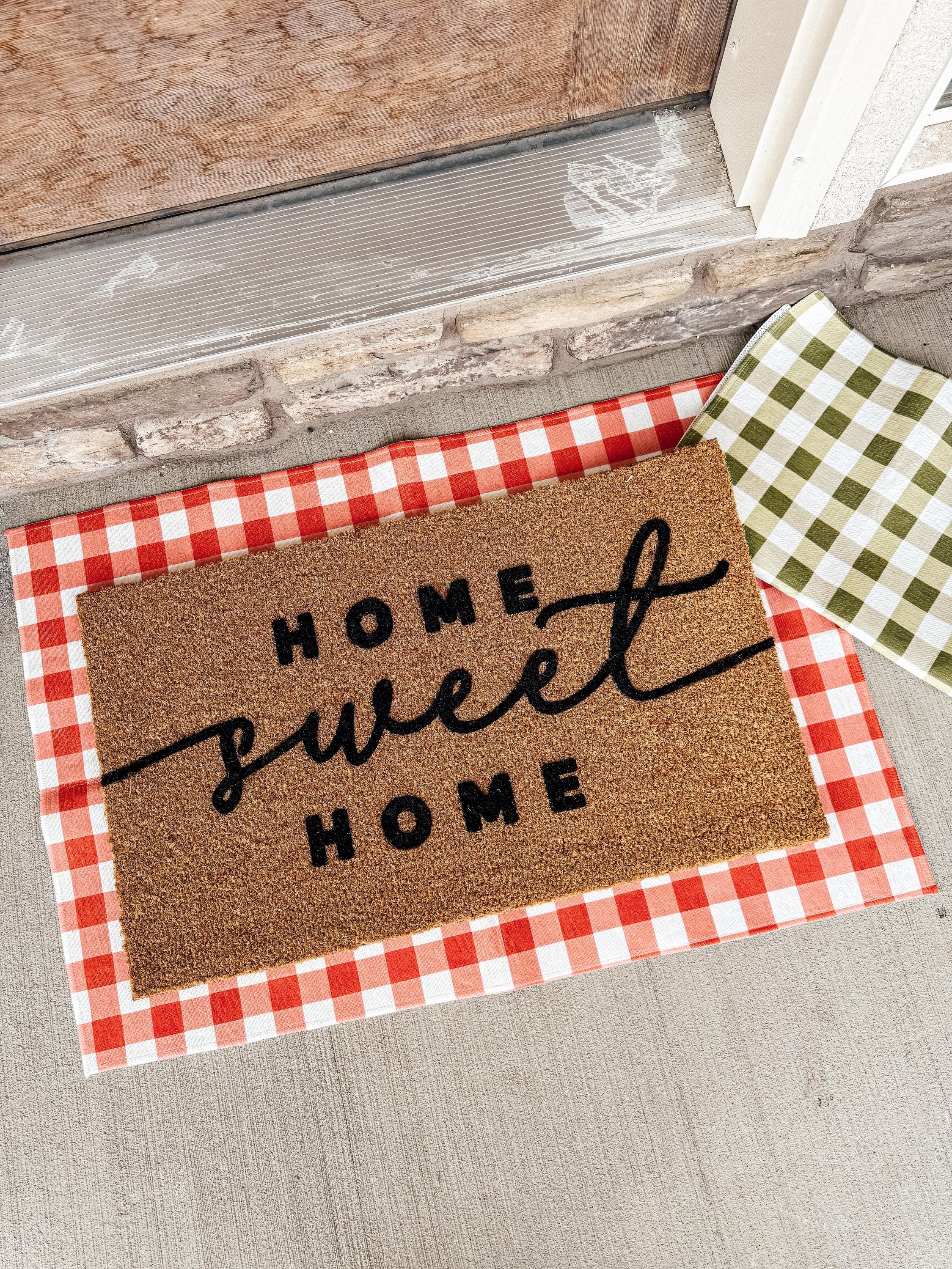 Home Sweet Home Custom Door mat | Welcome Mat | House warming gift | Rug