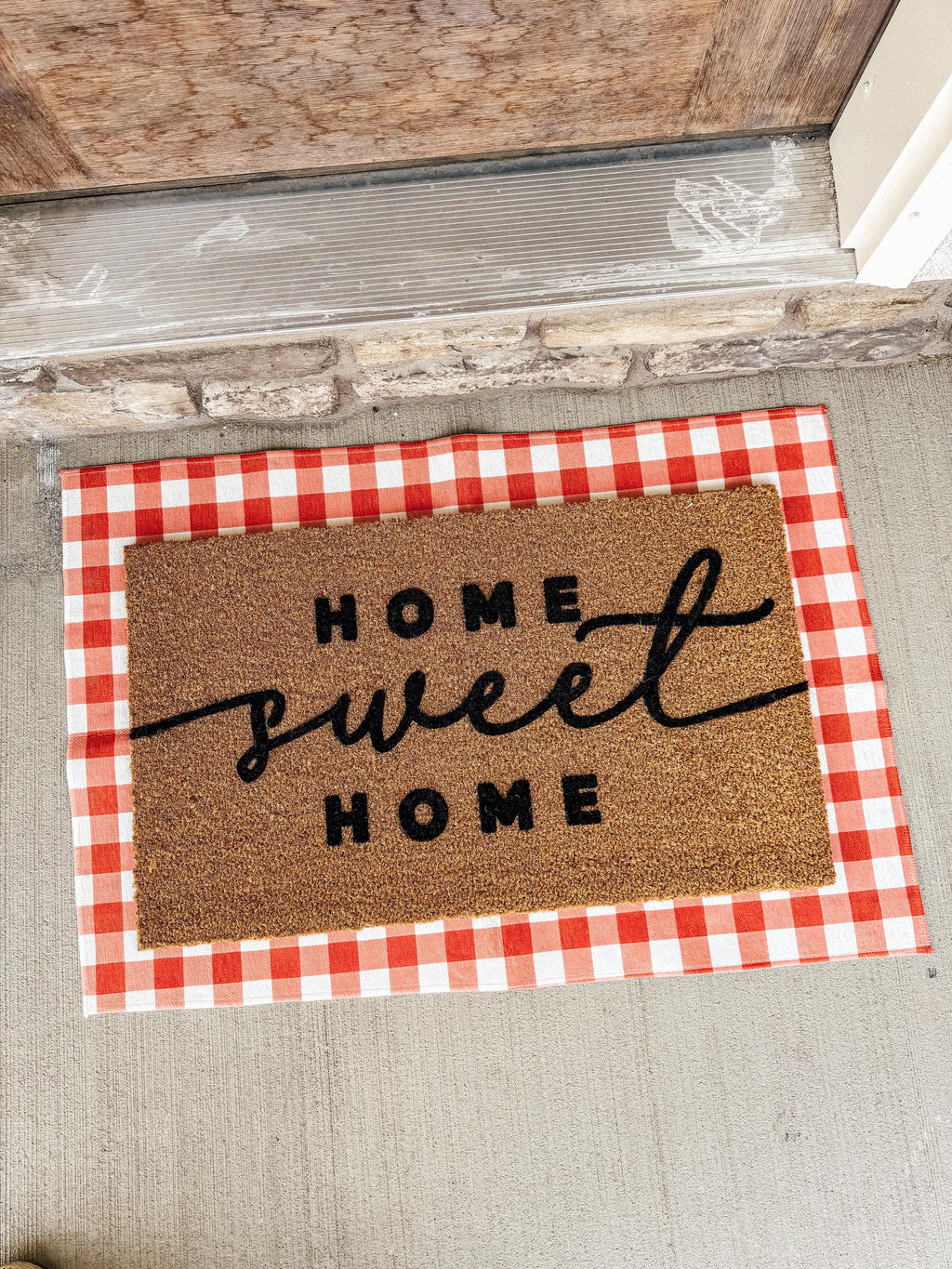 Home Sweet Home Custom Door mat | Welcome Mat | House warming gift | Rug