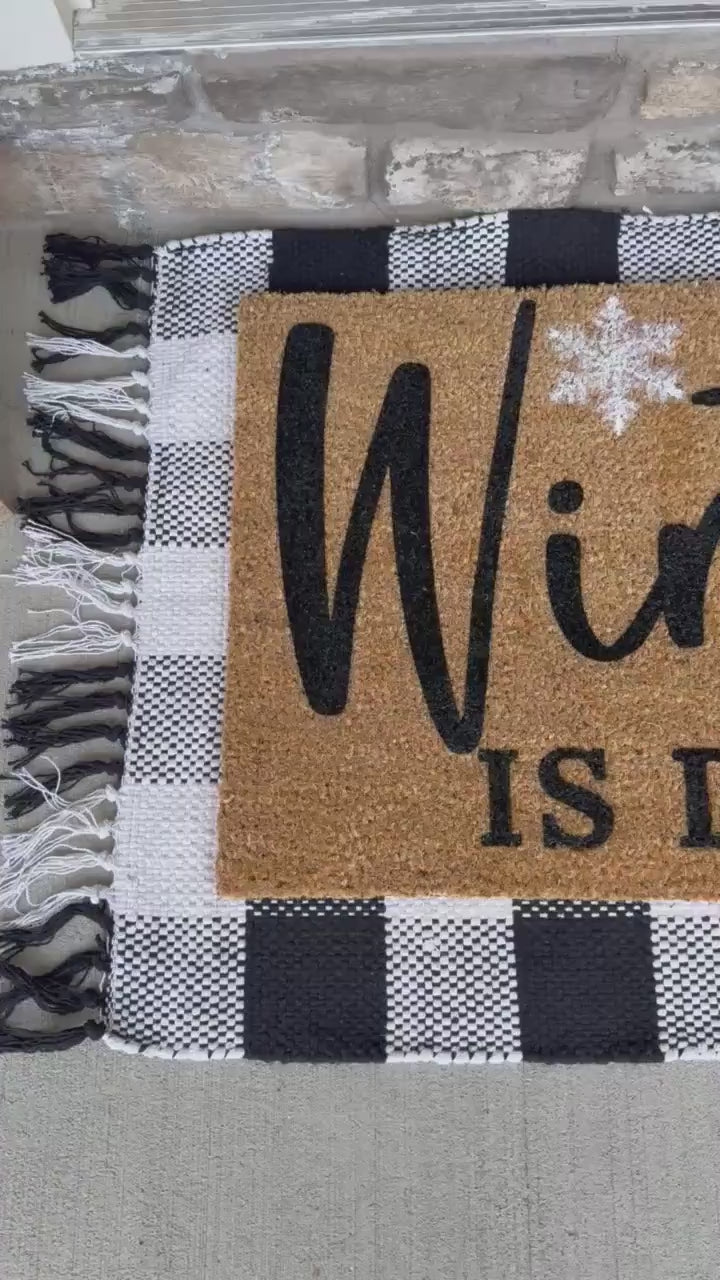 Winter Is Dumb Doormat